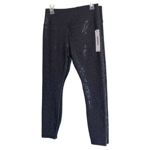 RBX activewear Black stylish leggings. Size medium.